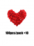 62pcs\set red birthday party decoration set, romantic party, anniversary celebration party, New Year decorations Other