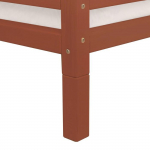 6 pieds de lit 20 cm FOOT rouge brique
