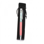 Pierres et Min&eacute;raux. Stylo min&eacute;raux Amazonite du Br&eacute;sil. Couleur Rose Saumon.
