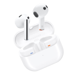 Galaxy Buds3 Balti l Suderinami su Galaxy AI l Belaidės ausinės Pagrindinis įrenginys l Originalūs Samsung l I&scaron;leisti 2024 m. l Triuk&scaron;mo slopinimas l 3D garsas l balta