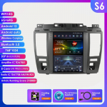 Ossuret Android automobilio radijas Nissan Tiida C11 2004 - 2013 Multimedia 9.7colių vertikalus ekranas Carplay Android Auto I&scaron;manusis multimedijos grotuvas RDS S6 8Core 6G 64G AI