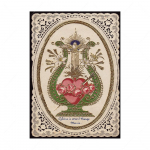 Vintažinė &scaron;ventoji Jėzaus &Scaron;irdies meno spaudiniai Plakatas Abstraktus Religija Drobė Tapyba Retro siena Paveikslėlis Namų apdaila Cuadros 21cm&times;30cm NoFrame