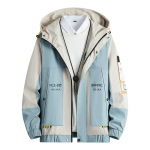 Striukė Vyri&scaron;ka striukė plius dydžio stora laisvalaikio apykaklė Vyri&scaron;ka striukė M -8xl XXL