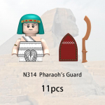 11 vnt. Viduramžių Teutonų riterio konstruktorius Senovės Egipto kareivio figūrėlė Karinis pilies ginklas Priedai Kaladėlės Žaislas Vaikui Dovana N321