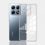 Xiaomi 14T Pro dėklas Skaidrus Mink&scaron;tas Silikoninis Skaidrus Buferis Telefono Dėklas Xiaomi 14T Mi14T 2024 Skaidrus Smūgiams Atsparus Galinis Dangtelis For Xiaomi 14T gryna