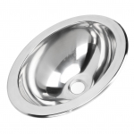 Vienos sekcijos baro kriauklė 340 X 270 X 120mm Poliruoto nerūdijančio plieno virtuvės kriauklė su 40mm i&scaron;leidimo anga