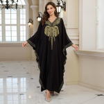 Moteri&scaron;kos mados pavasario rudens suknelės ilgomis rankovėmis V formos i&scaron;kirpte, laisvu juosmeniu Size: One Size