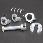 Priekinių durų rankenos spynos cilindro &scaron;erdis ir irklas remonto įrankių rinkinys 45 mm BMW E46 1998 2002 2006 316 318 320 323 325 328 330 M3 1 kit