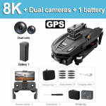Naujas V168 Dronas 8K 5G GPS Profesionalus HD Fotografavimas i&scaron; Oro Dviguba Kamera Visakryptis Kliūčių Vengimas Dronas Originalus Kvadrokopteris 4K no GPS 1 battery
