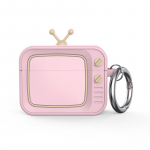 Retro televizoriaus dėklas AirPods Pro 2 įkrovimo dėžutei, belaidžių ausinių dangtelis AirPods 4 dėklui, animacinis ausinių dėklas, priedai for AirPods 4