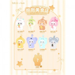 Yooki V10 Gurmani&scaron;kos virtuvės serija Mielas pliu&scaron;inis aklos dėžutės staigmenos dėžutė Kawaii stalo ornamentas Kolekcionuojami daiktai Dekoras Madingas žaislas Modelis Dovana