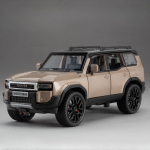 1:32 Prado SUV Automobilio Modelis Žaislas Lydinio Liejinys Atgal 6 Durys Gali Būti Atidarytos Garsas ir &Scaron;viesa Visureigis Vaikams Berniukui Dovana Kolekcija juoda