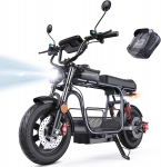 iScooter DX5 Suaugusiųjų Elektrinis Paspirtukas su Sėdyne, 1500W Variklis, 48V15.6AH Baterija 15 colių
