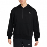 Nike Logotipo Laisvo Kirpimo Su Gobtuvu Ilgomis Rankovėmis Džemperis Vyri&scaron;ki Vir&scaron;utiniai Drabužiai Juodas HJ3571-010 XL