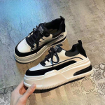 Sportiniai auk&scaron;takulniai ant platformos su rai&scaron;teliais Moteri&scaron;ka avalynė Sportiniai kedai Batai moterims Lengvi Patogūs ir Eleganti&scaron;ki 2024 Nauji Pasiūlymai H 40