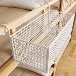 Bedside Hanging Storage Basket Beside Shelf Convenient Sturdy Easy to Install Organizer Rack for M
