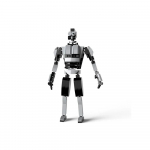 Buildmoc Filmo Meilė Mirtis ir Robotai Protingas Robotukas K-VRC XBOT4000 Serijos Veiksmo Figūrėlės Statybiniai Blokeliai Žaislai Vaikams black