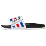 Adidas Adilette Comfort Reguliuojamas &scaron;lepetė Baltas Karali&scaron;kas Skarlatas Vyri&scaron;ki sportbačiai Debesies Baltas Karali&scaron;kas Mėlynas FY8095 46