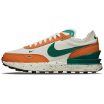 Nike Waffle One Crater Sail Hot Curry Gum Moteri&scaron;ki sportbačiai Balti Gum-Vidutinio rudumo Malachito DQ4491-100 35.5