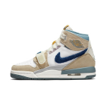 Air Jordan Legacy 312 GS Velouriniu Swoosh Vaiki&scaron;ki sportbačiai Rudo Summit-White Mystic-Navy DQ5348-141 35.5