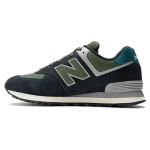New Balance 574 Juodos alyvuogės Unisex sportbačiai Pilki U574KBG 37