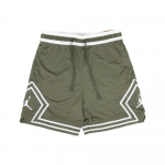 Jordan Sport Dri-FIT Diamond FW24 Kvėpuojantys greitai džiūstantys laisvalaikio &scaron;ortai Vyri&scaron;ki &scaron;ortai Alyvuogių žaliai Balti DX1488-222 S