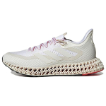 Adidas 4D FWD Patogūs Madingi Audiniai Neslystantis Dilimui Atsparus Žemi Bėgimo Bateliai Unisex Sportbačiai Balti Raudoni IE4554 37⅓ white