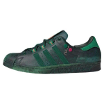 Adidas Originals Han Meilin X Superstar 80S Gyvatės odos žemi sportbačiai Unisex sportbačiai Žali ID4382 36