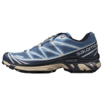 Salomon XT-6 Retro Trend Smūgius sugeriantys Patvarūs Žemi Laisvalaikio Takų Bėgimo Batai Unisex Kelnaitės Dangaus Mėlynumo 473816 36