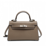 Kar&scaron;tas Antros Kartos Be Pūkų Tikros Odos Rankinė Auk&scaron;tos Klasės Mados Moteri&scaron;ka Mini Rankinė Su Tekstūra Tote Rankinė 22x7x15cm