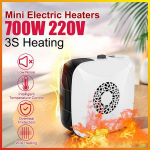 700W Ne&scaron;iojamas &Scaron;ildytuvas Mini Asmeninės Erdvės &Scaron;ildytuvas Tylus Namų Biuro Vidaus &Scaron;ildymas Kempingas Bet Kur Reguliuojamas Termostatas