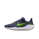 Nike Air Zoom Pegasus 41 GS &Scaron;lifuotos violetinės su geltonu vaiki&scaron;ki sportbačiai Mėlynoji jūros dumblio patranka FN5041501 37.5