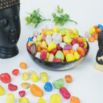 Apvirto akmenys Reiki Chakra Gydymas Dekoratyviniai Akmenukai Vazų Užpildai Juvelyriniai akmenukai, Reiki Gydymas, Vastu Namų Biuro dekoras