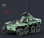 II pasaulinis karas Normandijos i&scaron;silaipinimas JK JAV Vokietija Armijos rinkiniai Konstruktoriai Kaladėlės Žaislai II pasaulinis karas 2 Karinė transporto priemonė Pershing Panther tankai