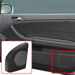 Automobilio priekinių durų garsiakalbio dangtelio apdailos garsiakalbio grotelės, skirtos Mercedes-Benz CLC-Class Coupe W203 2008-2011 A20372703889051 L+R