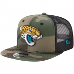 Casquette 9FIFTY - New Era - Jacksonville Jaguars - Trucker Mesh - Taille unique - Vert
