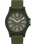 TIMEX Reclaim Ocean TW2V96000 40mm Kvarcinis laikrodis Chaki ciferblatas Jūros potvynių ir vandenynų medžiaga Unisex chaki