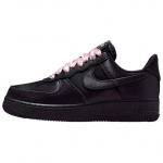 Nike WMNS Air Force 1 Low 07 LV8 Juodi Satino Rožiniai Putplasčio Batai IH2034-010 35.5