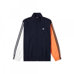 adidas Originals Retro Spalvų Bloko Nailoninė Sportinė Striukė Rudeniui Vyrams Ra&scaron;alo Mėlyna XS ra&scaron;alo mėlyna spalva