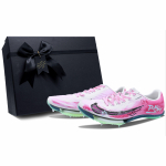 Nike Maxfly 2 Amortizacija Neslystantis Atsparus dilimui At&scaron;okantis Žemas aulas Air Zoom Bėgimo batai Vyri&scaron;ki Rožiniai FD8395-102(Team147--sbox) 39 black