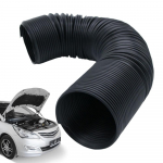 Oro kanalo žarna Lanksčioji žarna Automobilio &scaron;alto oro įsiurbimo vamzdis Auk&scaron;tos temperatūros oro srautas Automobilio &scaron;alto oro įleidimo vamzdis Indukcinė įsiurbimo žarna juoda