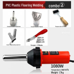 KaiTuo PVC Grindų Suvirinimo Kar&scaron;to Oro Pistoletas CN ki&scaron;tukas (adapteris įtrauktas)