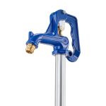 Atsparus &scaron;alčiui sodo hidrantas, 1280 mm neuž&scaron;ąlantis lauko čiaupas su 609,6 mm įkasimo gyliu, G 3/4 vamzdžio jungtis ir žarnos mova, be &scaron;vino, neuž&scaron;ąlantis