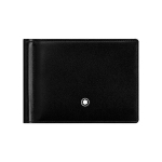 Montblanc Meisterst&uuml;ck dvigubo lankstymo odinė piniginė Vyri&scaron;ka piniginė Juoda 5525 Gift Set(Basic Set+Box+Shopping Bag)