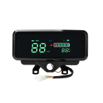 LCD ekrano prietaisų skydelis 48-72V elektriniam triračiui E-Bike Akumuliatoriaus indikatorius Spidometras Vandeniui atsparus prietaisų skydelis su maitinimo jungikliu