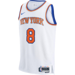 Nike New York Knicks NBA 8 Og Anunoby Namų Round Neck Be Rankovių Krep&scaron;inio Mar&scaron;kinėliai Vyri&scaron;kas mar&scaron;kinėlis DN2087-108 XL white