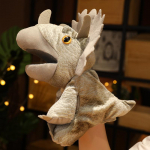 1 vnt. Dinozaurų pliu&scaron;inės lėlės-pir&scaron;tinės, tikrovi&scaron;kos Triceratopsas, Tyrannosaurus Rex lėlės-pir&scaron;tinės vaikams, suaugusiems, Muppetai 35cm