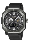Pro Trek Climber linijos laikrodis su saulės energija, safyro stiklu, ekologi&scaron;kas, juodas [Casio] Bluetooth, radijo bangomis valdomas maitinimas, stiklas, medžiagos, juoda