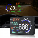 Automobilio greičio projektorius ant priekinio stiklo OBD2 spidometro HUD ekrano vir&scaron;aus greičio vir&scaron;ijimo signalizacijos priedai