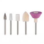 BEAUTY-NAIL GOODs 5 vnt. &scaron;lifavimo grąžtai poliravimo įrankis elektrinei manikiūro ma&scaron;inėlei 5pcs/set